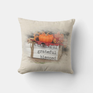Thanksgiving Books Cushion