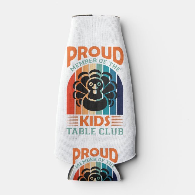 Thanksgiving Bottle Cooler (Front)