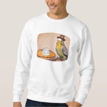 Thanksgiving Budgie Pilgrim Sweatshirt