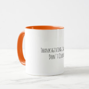 Thanksgiving Calories Coffee Cup