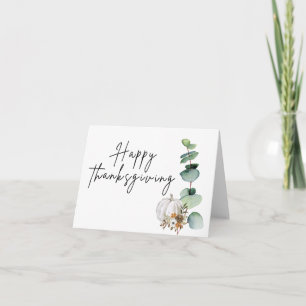 Thanksgiving  card