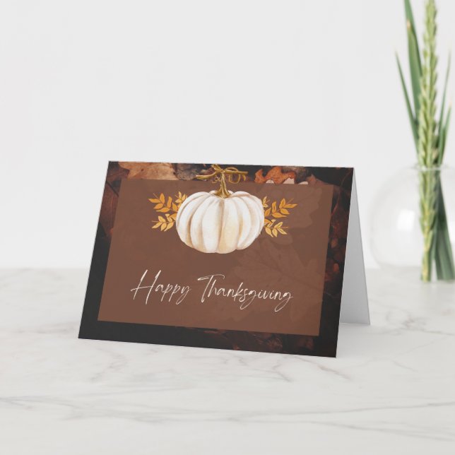 Thanksgiving card (Front)