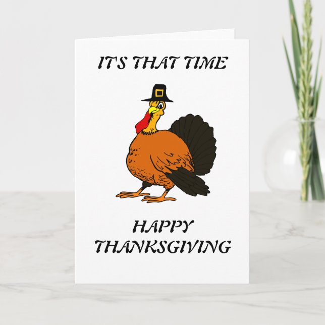 Thanksgiving Card (Front)