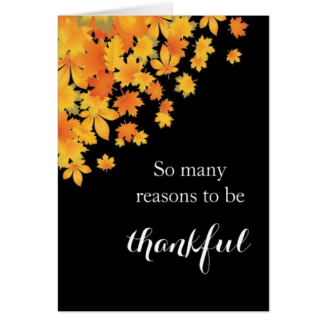 Thanksgiving Card (Front)