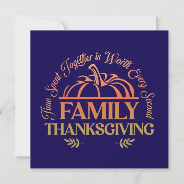 Thanksgiving Card (Front)