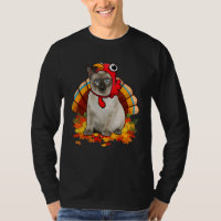 Thanksgiving Cat Costume Turkey Fall Leaves Cat Ow