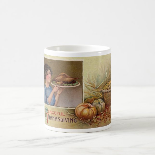 Thanksgiving Celebration Coffee Mug (Center)