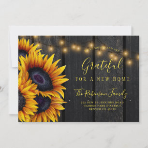 Thanksgiving change of address new home moving announcement