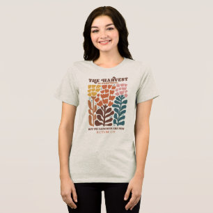 Thanksgiving Christian Quote Tri-Blend Shirt