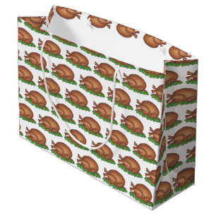Thanksgiving Christmas Dinner Turkey Gift Bag