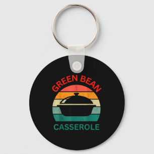 Thanksgiving Christmas Funny Green Bean Cerole Des Key Ring