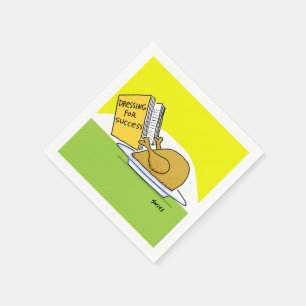 Thanksgiving Christmas Humourous Turkey Informal Napkin