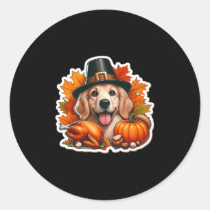 Thanksgiving Cirnecho Dell’etna Dog Owner Mom Dad Classic Round Sticker