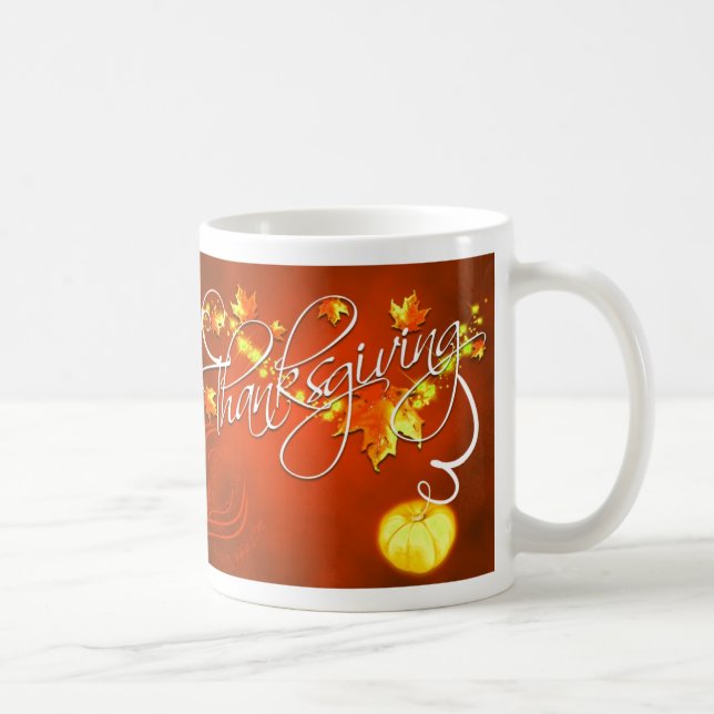 Thanksgiving Coffee Mug (Right)