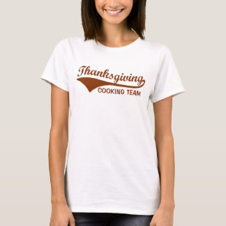 Thanksgiving Cooking Team Funny Shirt