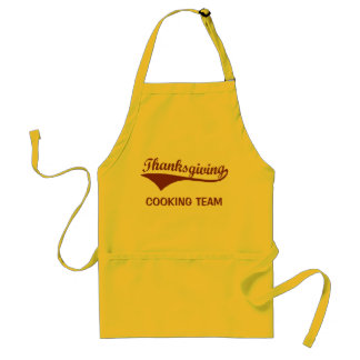 Thanksgiving Cooking Team Standard Apron