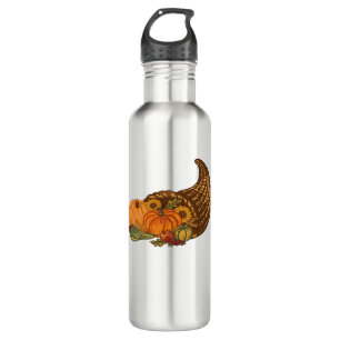 Thanksgiving Cornucopia Classic T-Shirt 710 Ml Water Bottle