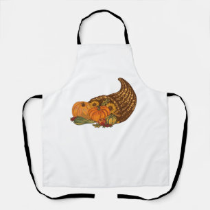 Thanksgiving Cornucopia Classic T-Shirt Apron