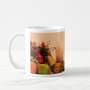 Thanksgiving/Cornucopia Coffee Mug