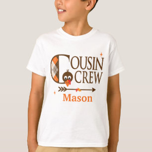 Thanksgiving Cousin Crew Shirt Turkey Cousin Shirt