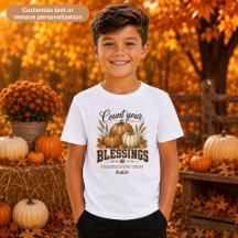 Thanksgiving Crew Count Your Blessings Unisex