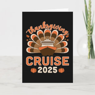 Thanksgiving Cruise 2025 - Cruise Vacation Cruiser Card