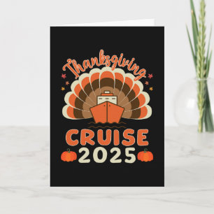 Thanksgiving Cruise 2025 Enthusiasts Family Vacati Card