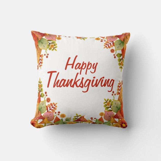 Thanksgiving  cushion (Front)