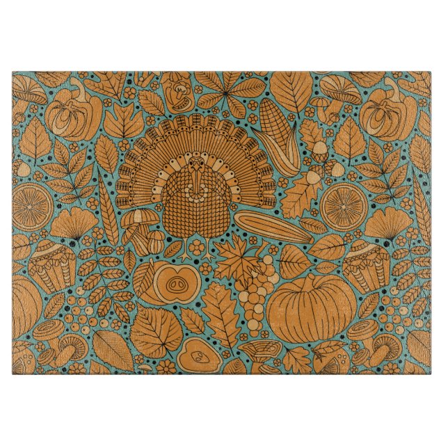 Thanksgiving Cutting Board (Front)