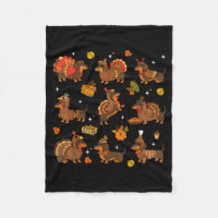 Thanksgiving Dachshund Weiner Dog Cute Pumpkin Pie