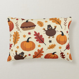 Thanksgiving day and autumn style pillow