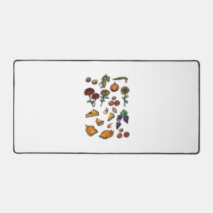 Thanksgiving day autumn attributes Classic T-Shirt Desk Mat