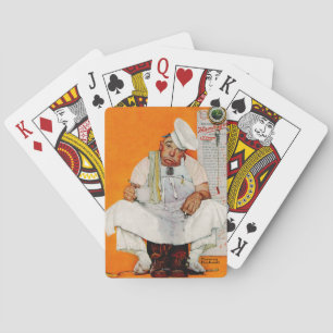 Thanksgiving Day Blues Playing Cards