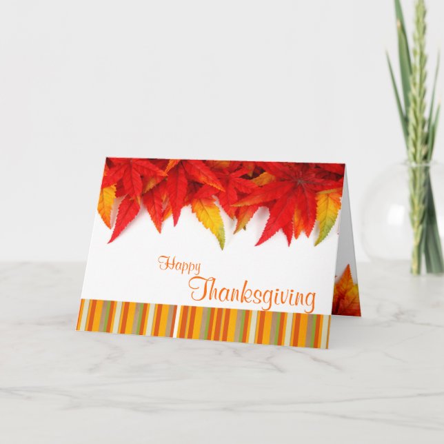 Thanksgiving Day Card (Front)