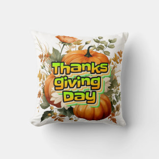 Thanksgiving Day Cushion