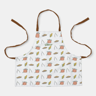 Thanksgiving Day Feast Dinner Custom Kids Apron
