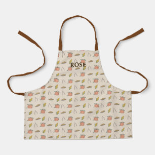 Thanksgiving Day Feast Dinner Kids Apron
