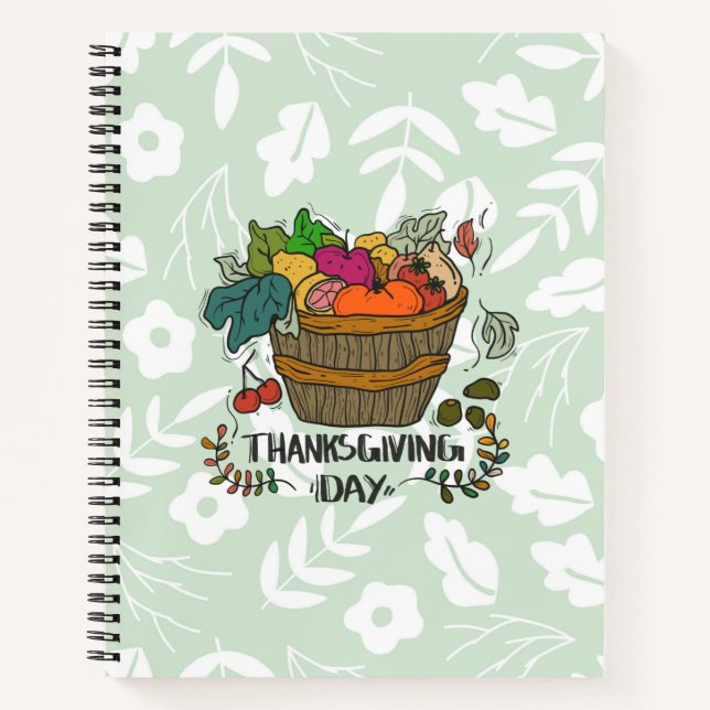 Thanksgiving Day Notebook (Front)