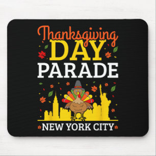 Thanksgiving Day Parade New York City Mouse Mat