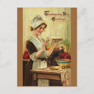 Thanksgiving Day Postcard