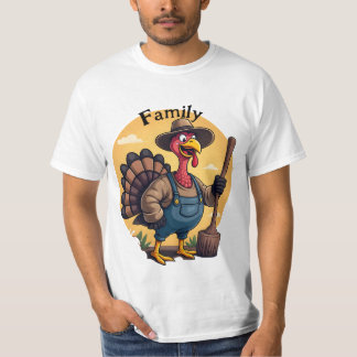 Thanksgiving Day Turkey Farmer |Thanksgiving T-Shirt