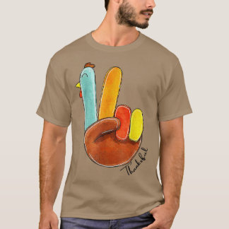 Thanksgiving Decorations Turkey Stuffing Thankful  T-Shirt