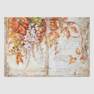 Thanksgiving Decoupage Tissue Paper