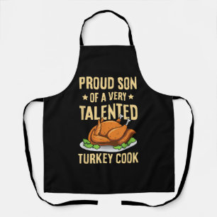 Thanksgiving Design for a Son of a Turkey Cook Apron