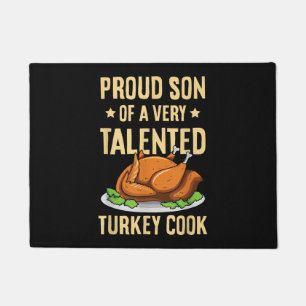 Thanksgiving Design for a Son of a Turkey Cook Doormat