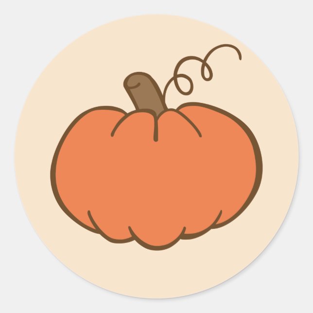Thanksgiving Dinner Classic Round Sticker (Front)