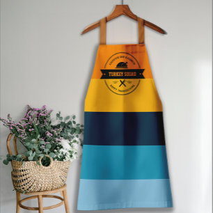 Thanksgiving Dinner Funny Turkey Personalized Apron