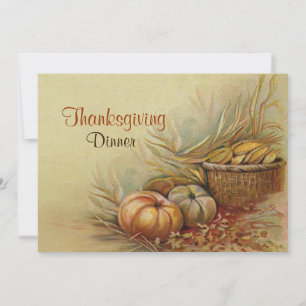 Thanksgiving Dinner invitation