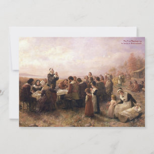 Thanksgiving Dinner Invitation