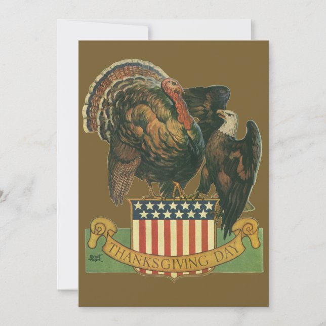 Thanksgiving Dinner Invitation (Front)